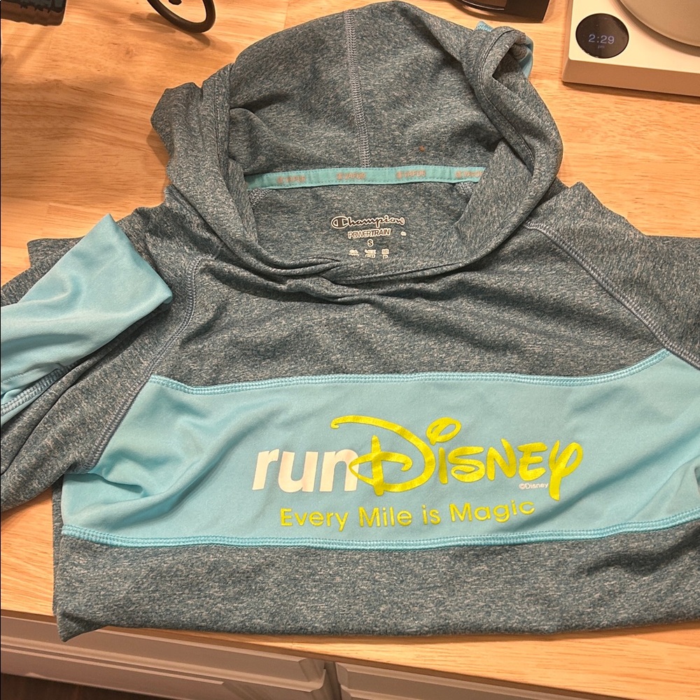 Disney Blue and Yellow Run Hoodie